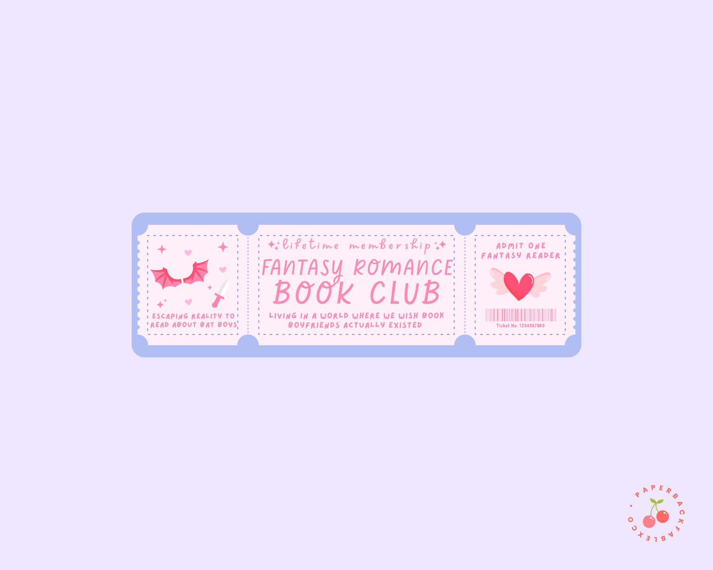 Fantasy Romance Book Club - Bookmarks