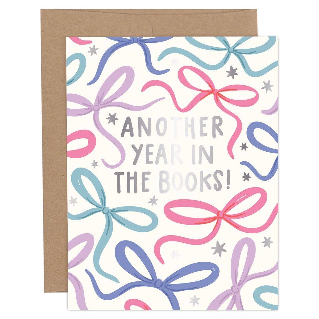 Another Year In the Books Birthday Greeting Card