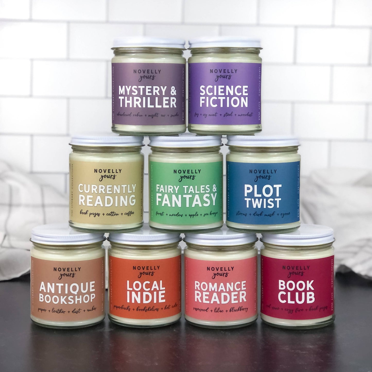 Plot Twist candle | Literary Scented Candle for Book Lovers