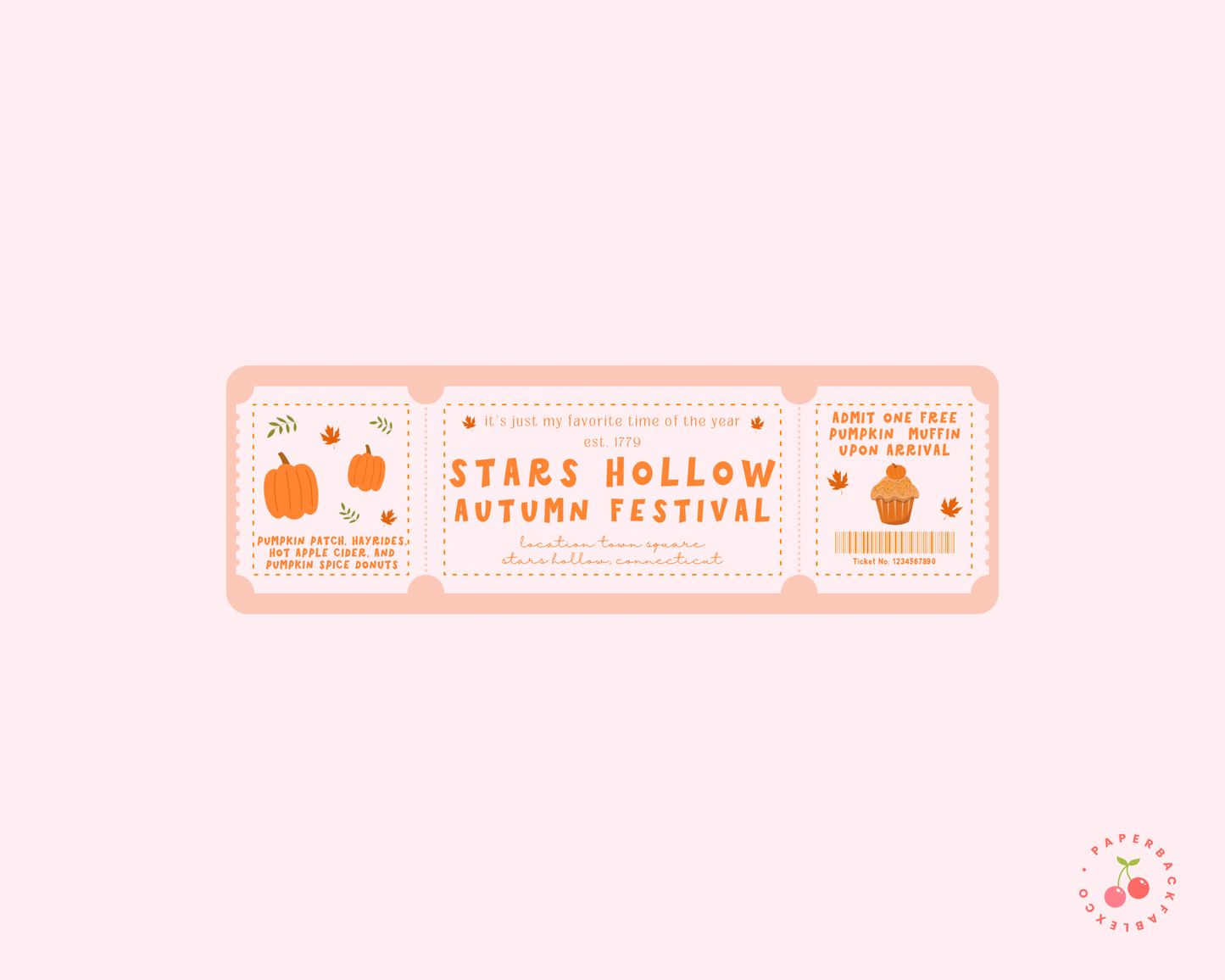 Stars Hollow Autumn Festival - Bookmarks