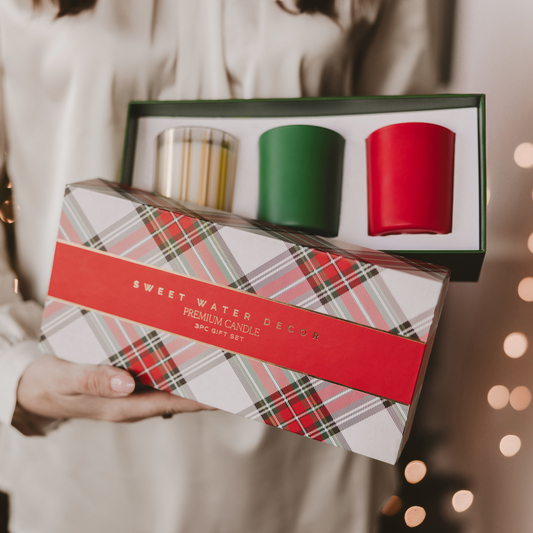 *NEW* Soy Christmas Candle Gift Box Set - Christmas Decor