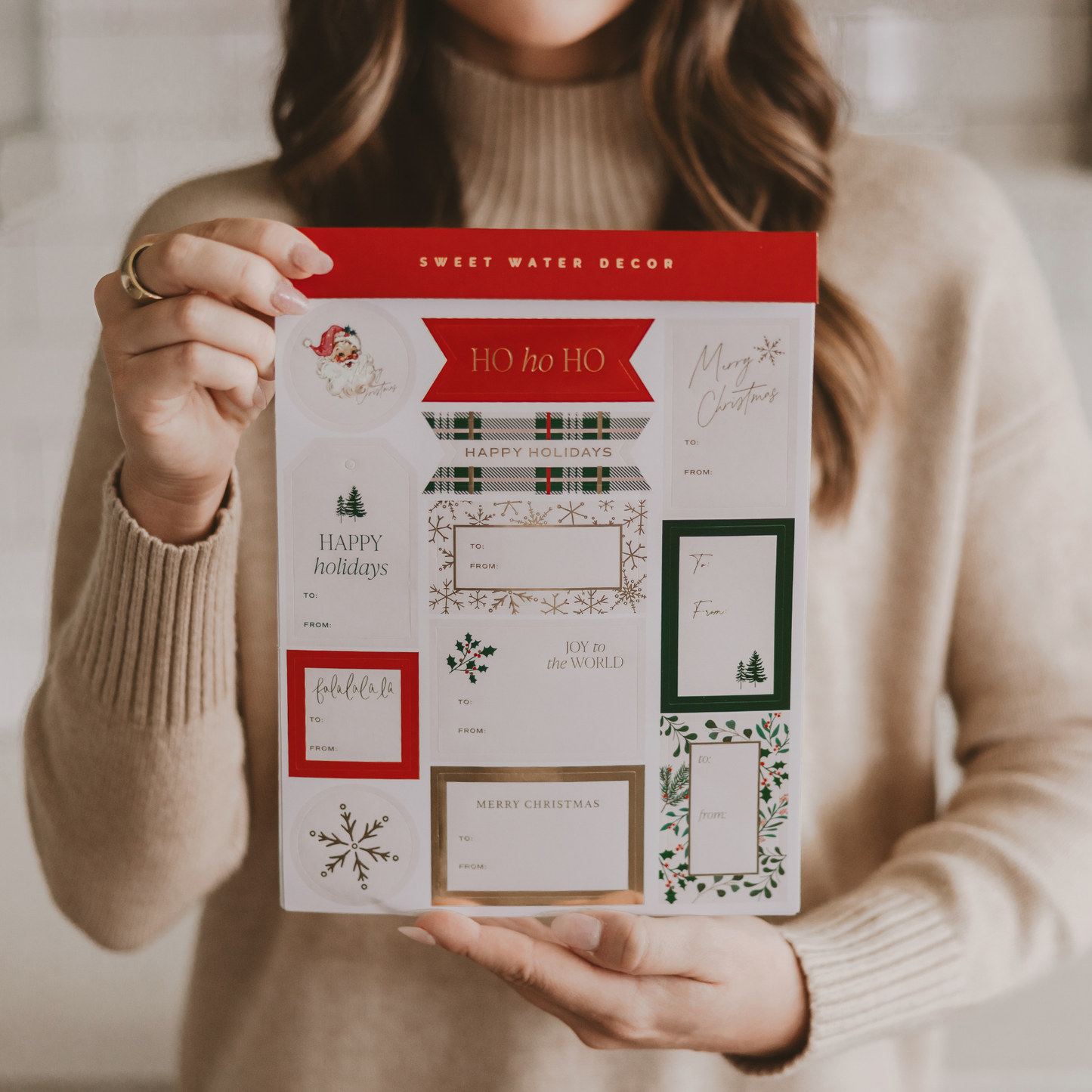 *NEW* Holiday Classic Gift Tags Set - Stickers Set