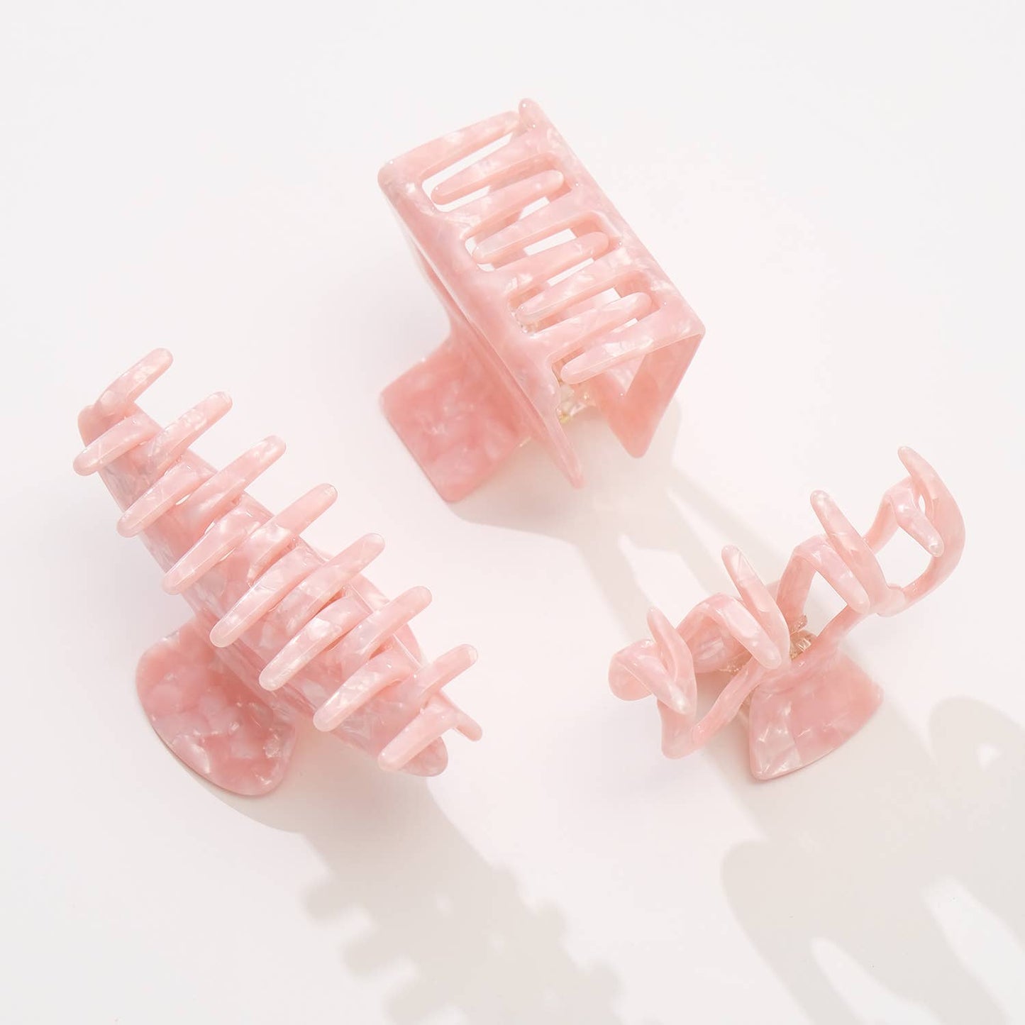 Saltwater Pink S/M - Assorted Claw Clips