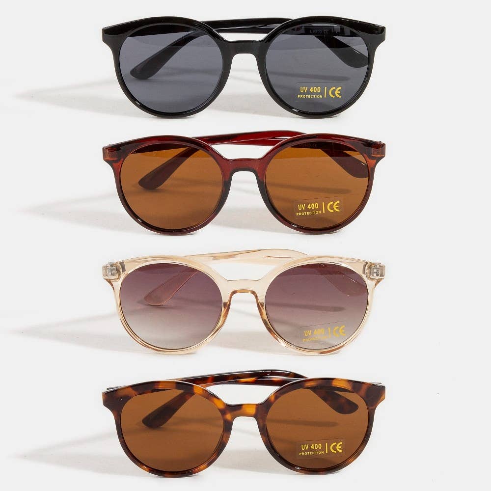 Assorted Round Lens Sunglasses Set