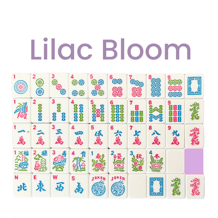 Mahjong Studios – American Mahjong Tile Set Ocean Bloom
