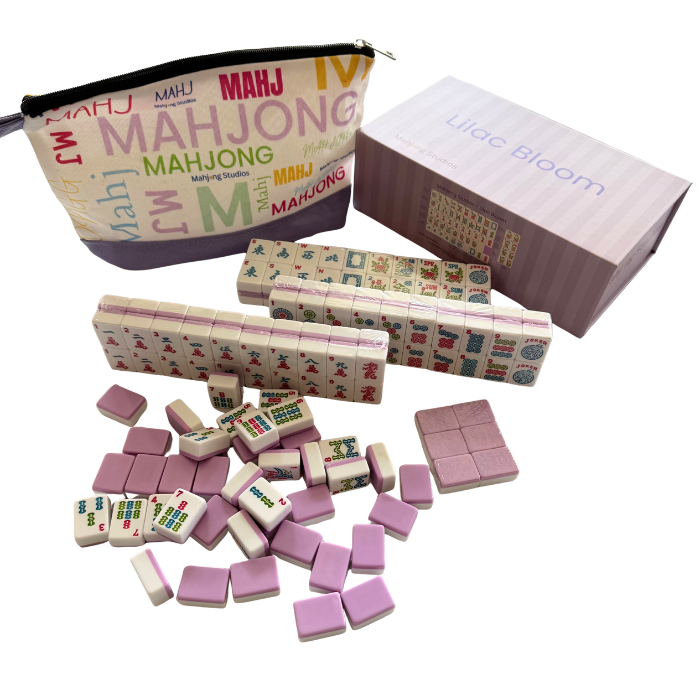 Mahjong Studios – American Mahjong Tile Set Ocean Bloom