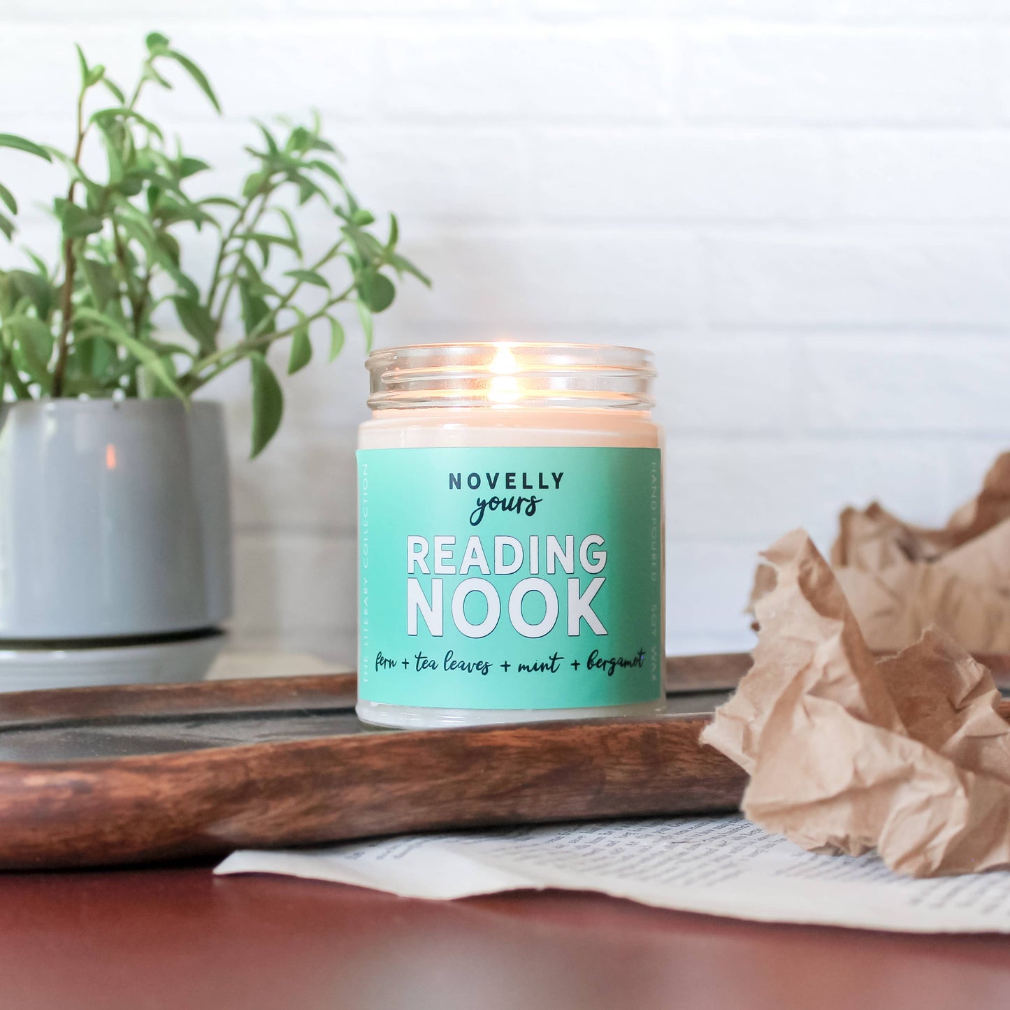 Reading Nook Candle | Book Lover candle & Reading Gift