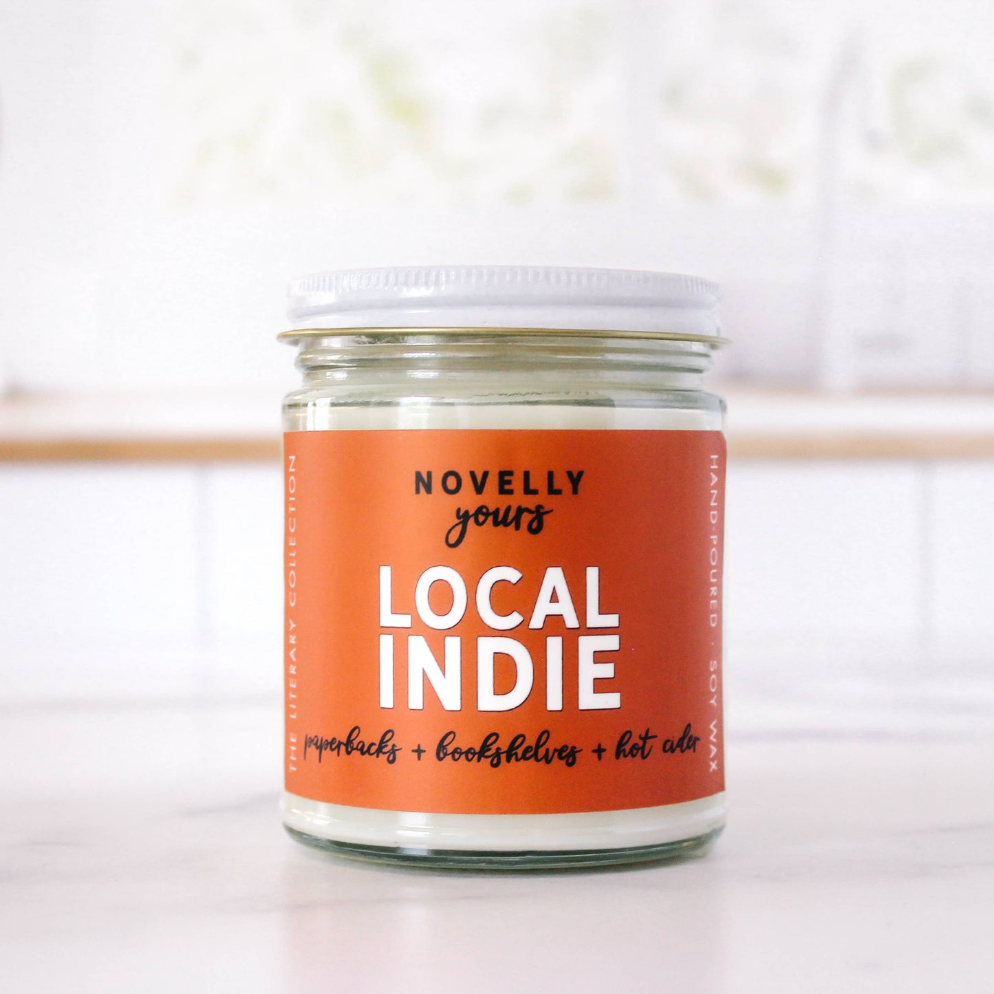 Local Indie Candle | Bookstore, Cozy Bookshop Fragrance