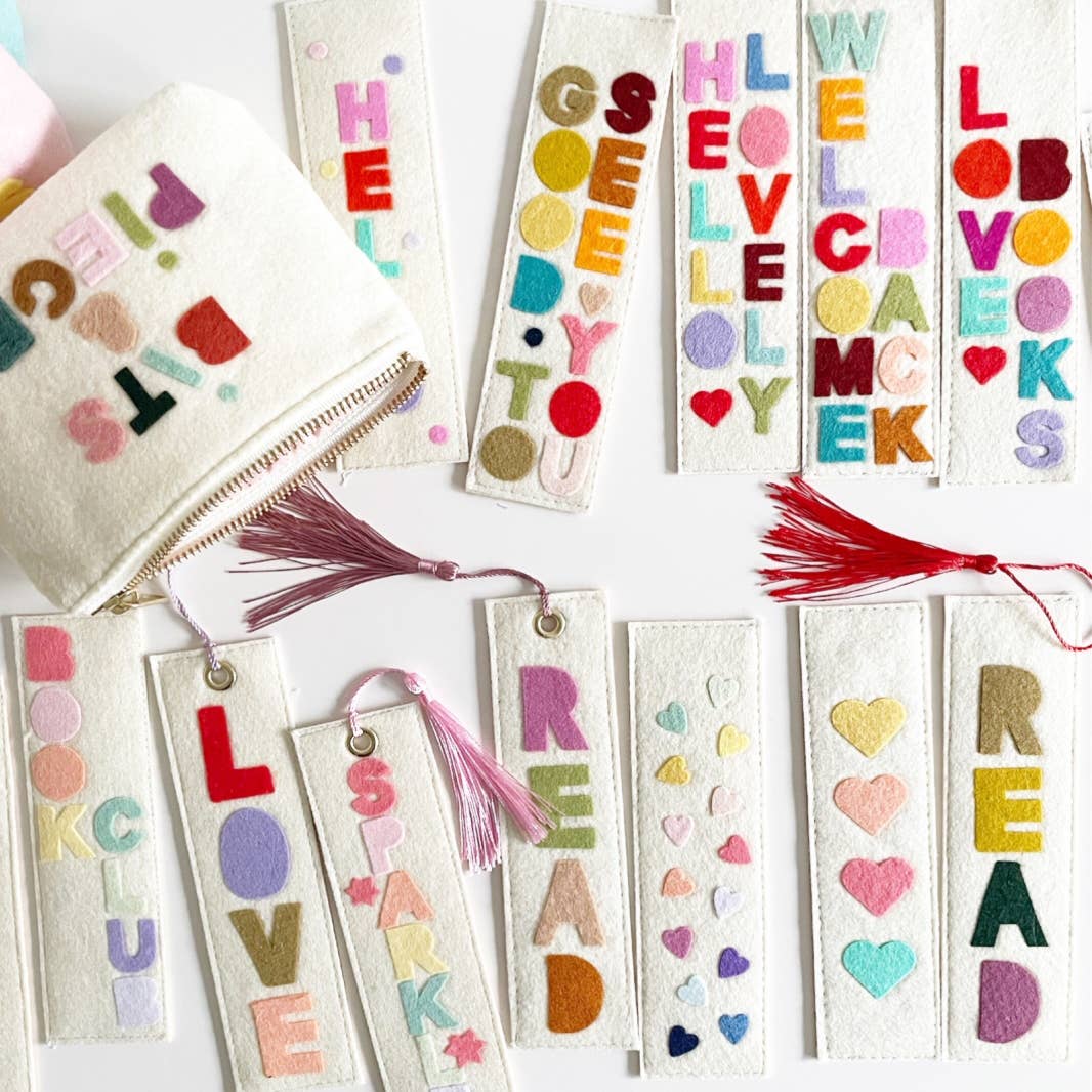 Read Felt Bookmark 