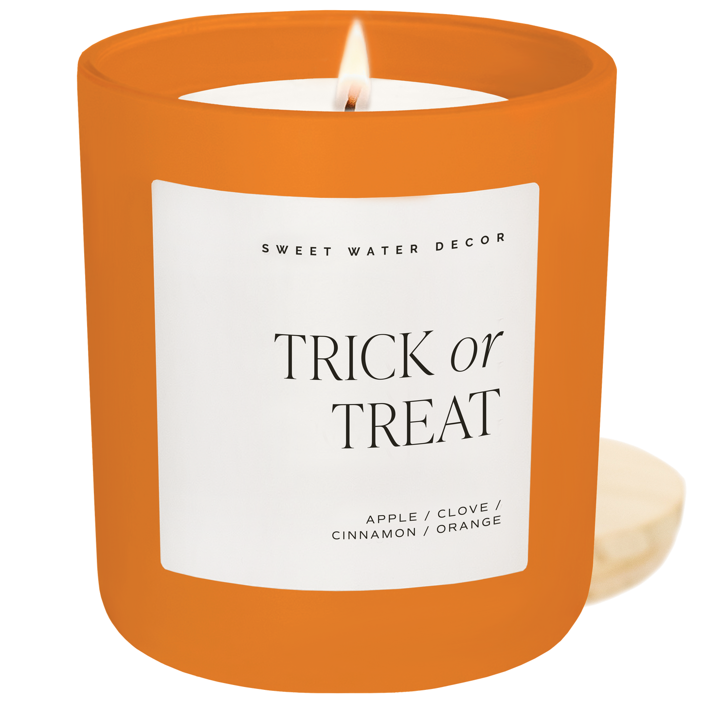 Trick or Treat 15 oz Soy Candle, Matte Jar - Halloween