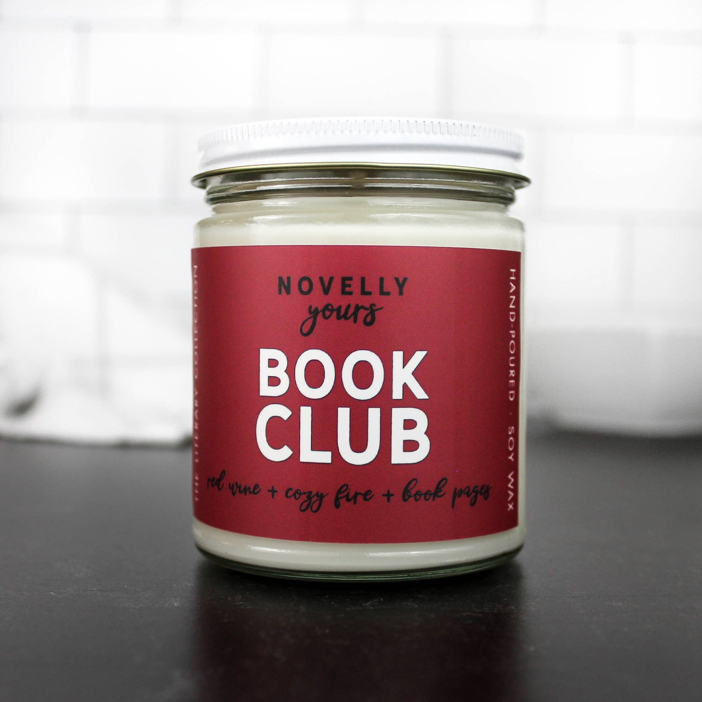 Book Club Candle | Cozy Scent for Readers & Wine Lovers