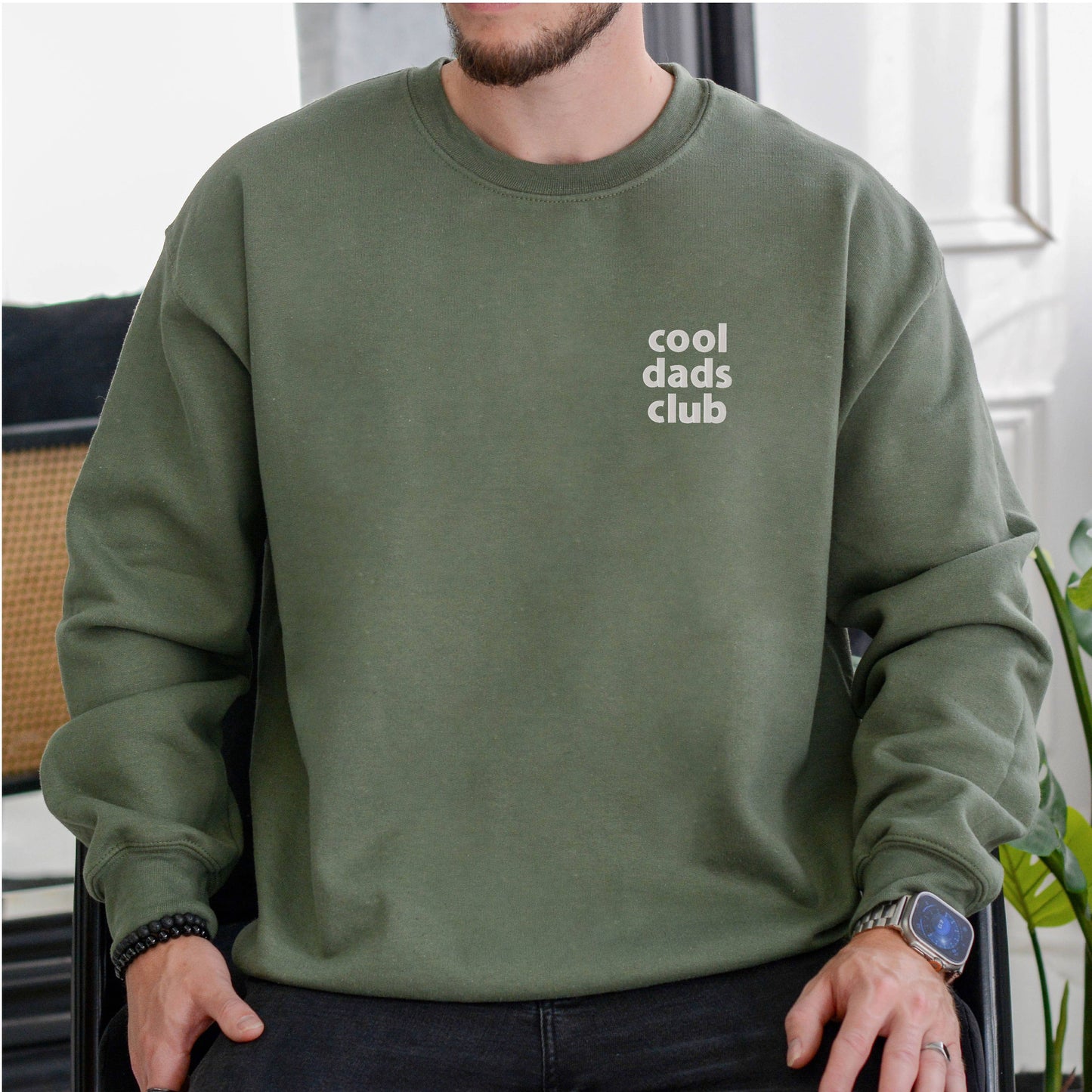 EMBROIDERED Sweatshirt Cool Dad Fathers Day Gifts for Dad