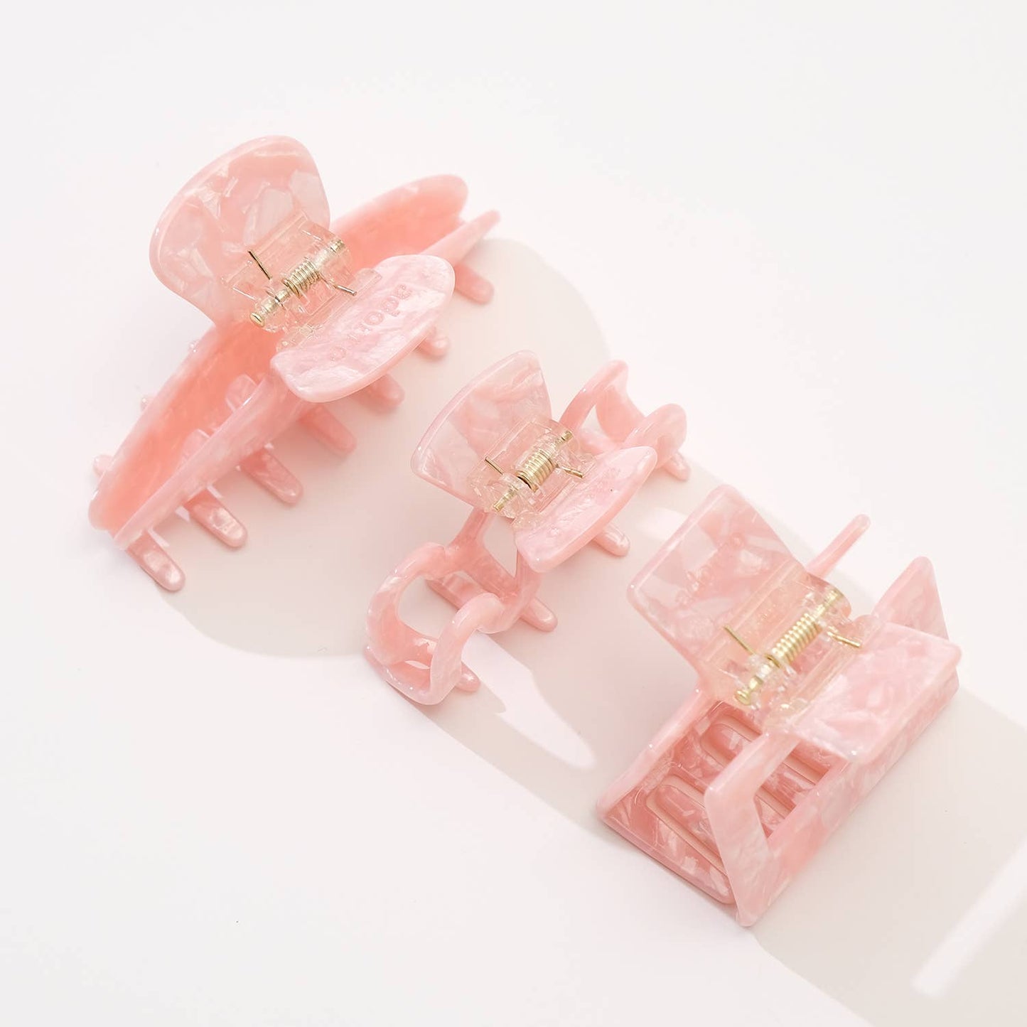 Saltwater Pink S/M - Assorted Claw Clips