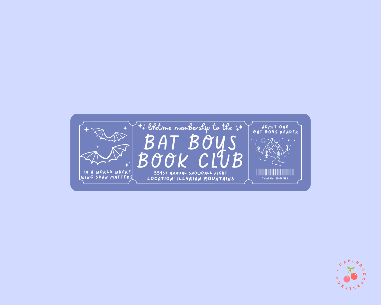 The Bat Boys Book Club - Bookmarks