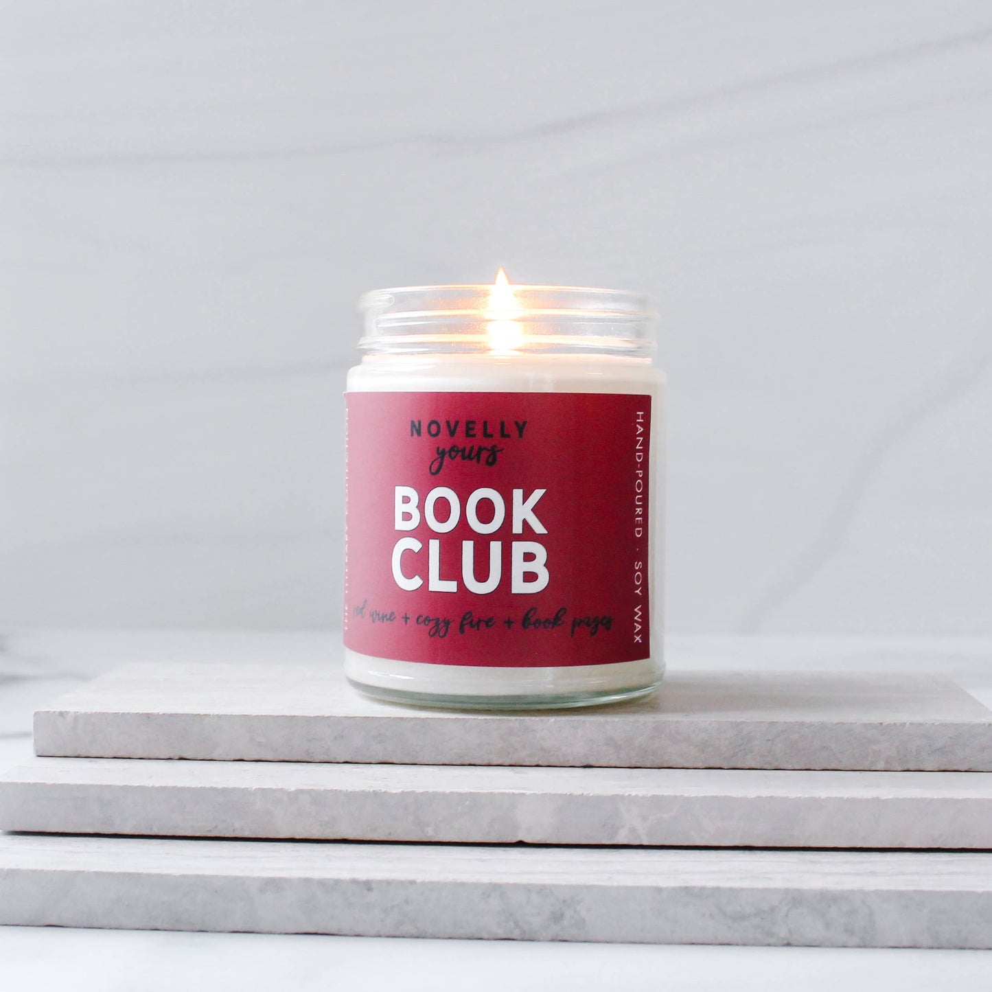 Book Club Candle | Cozy Scent for Readers & Wine Lovers