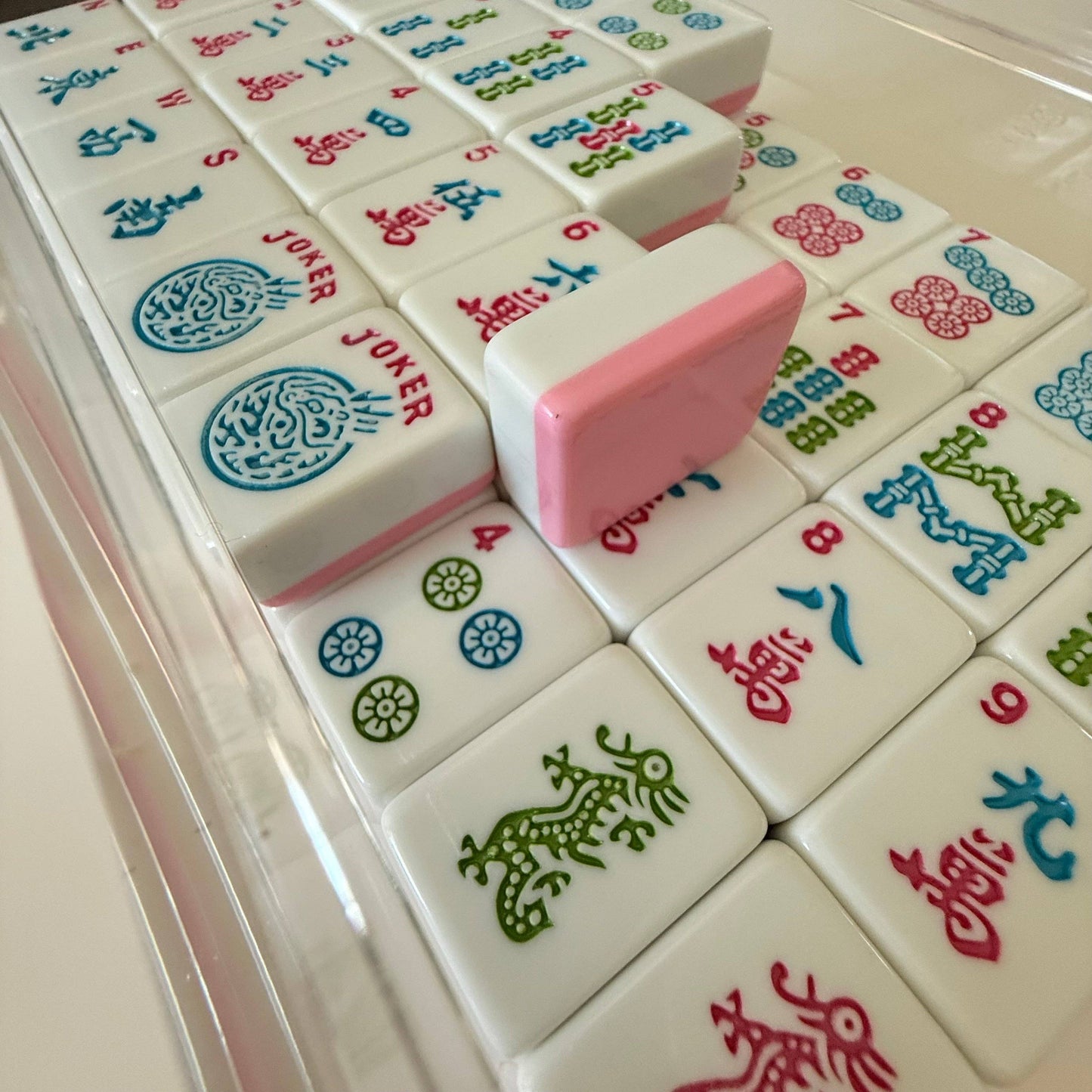 Mahjong Studios – American Mahjong Tile Set Ocean Bloom