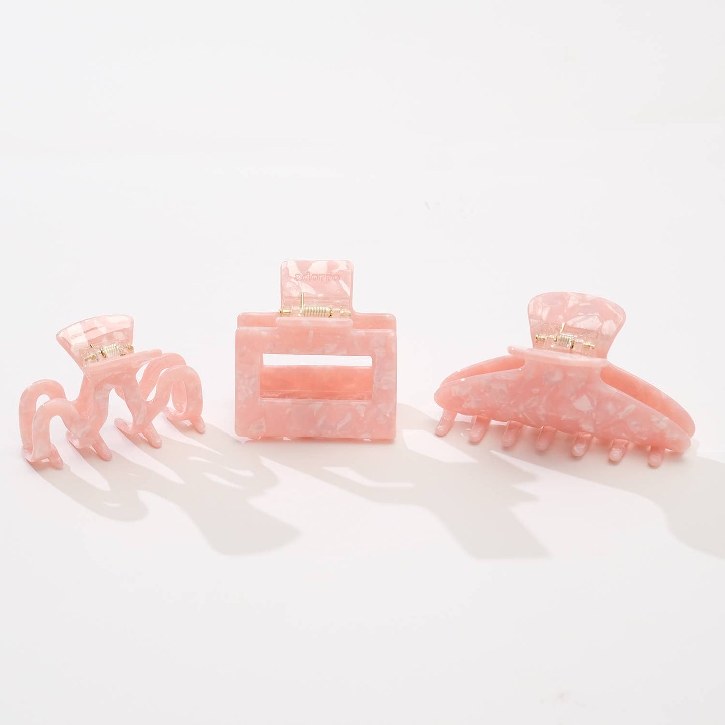 Saltwater Pink S/M - Assorted Claw Clips