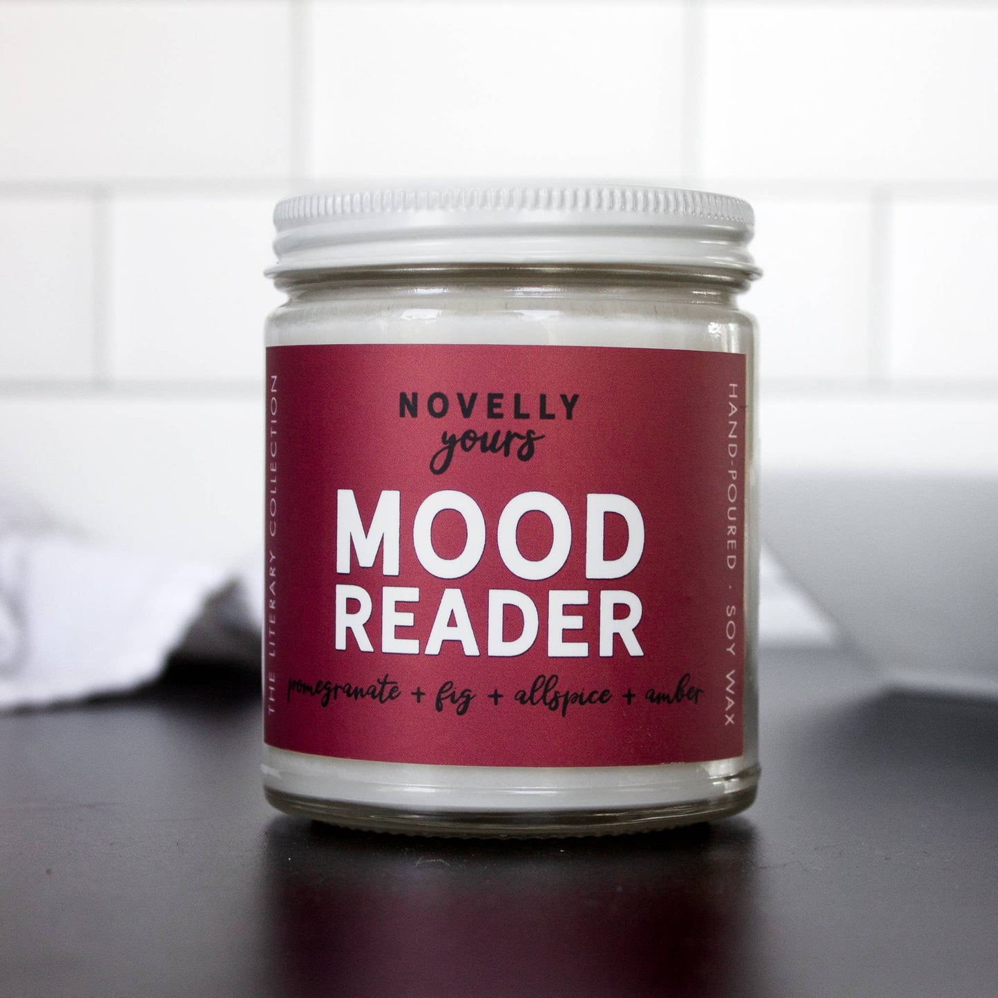 Mood Reader candle | Cozy fall scent for book lovers
