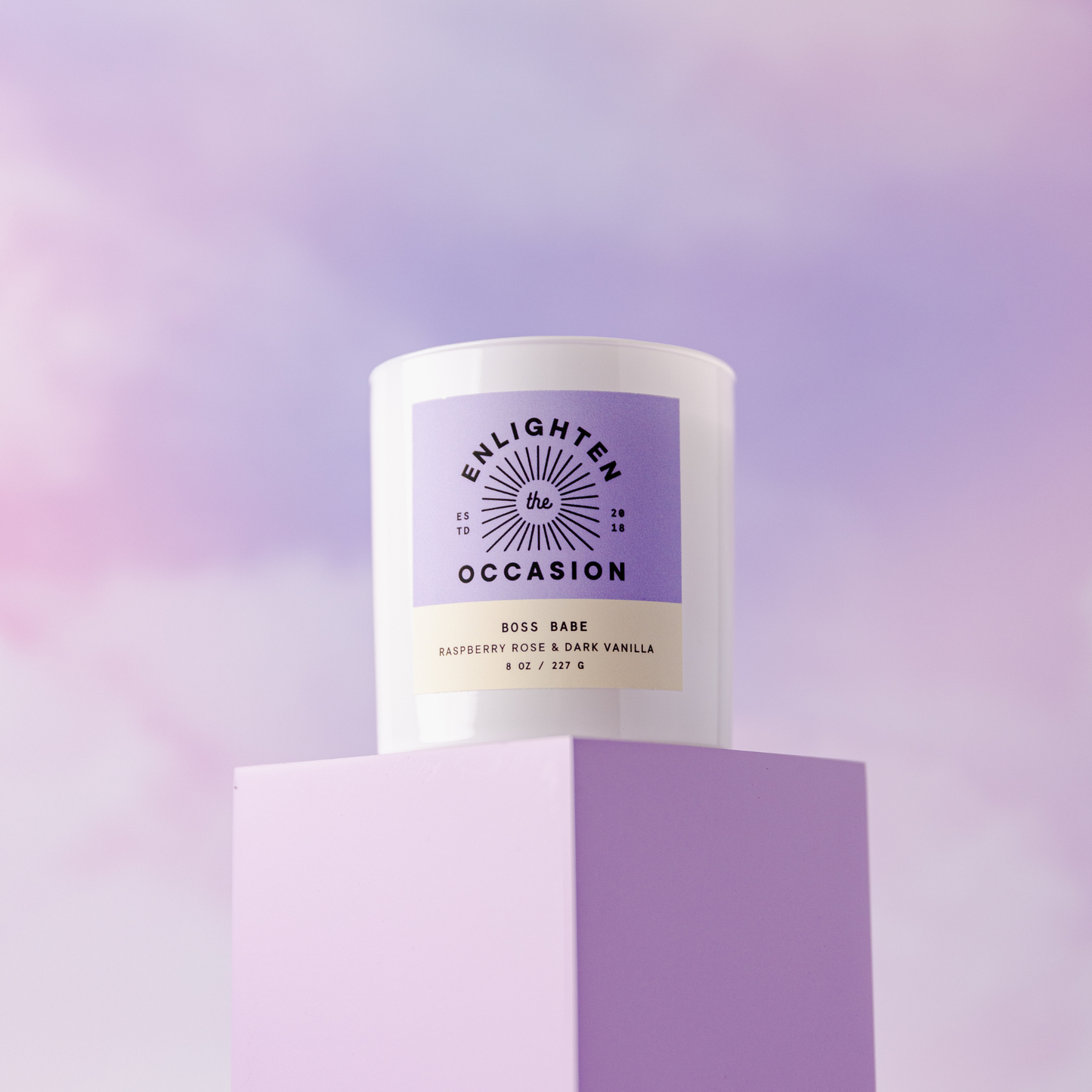 Boss Babe Candle in White Tumbler