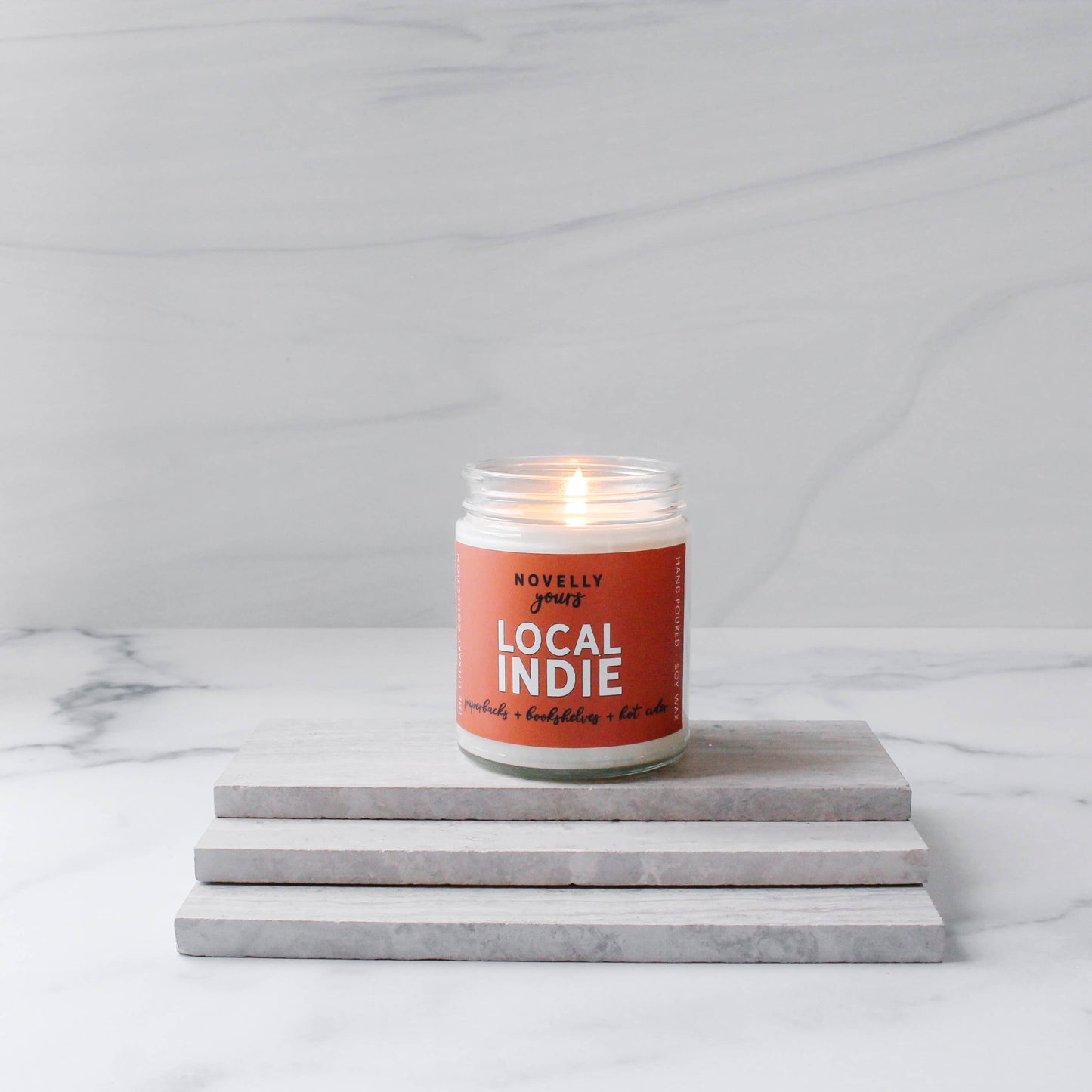Local Indie Candle | Bookstore, Cozy Bookshop Fragrance