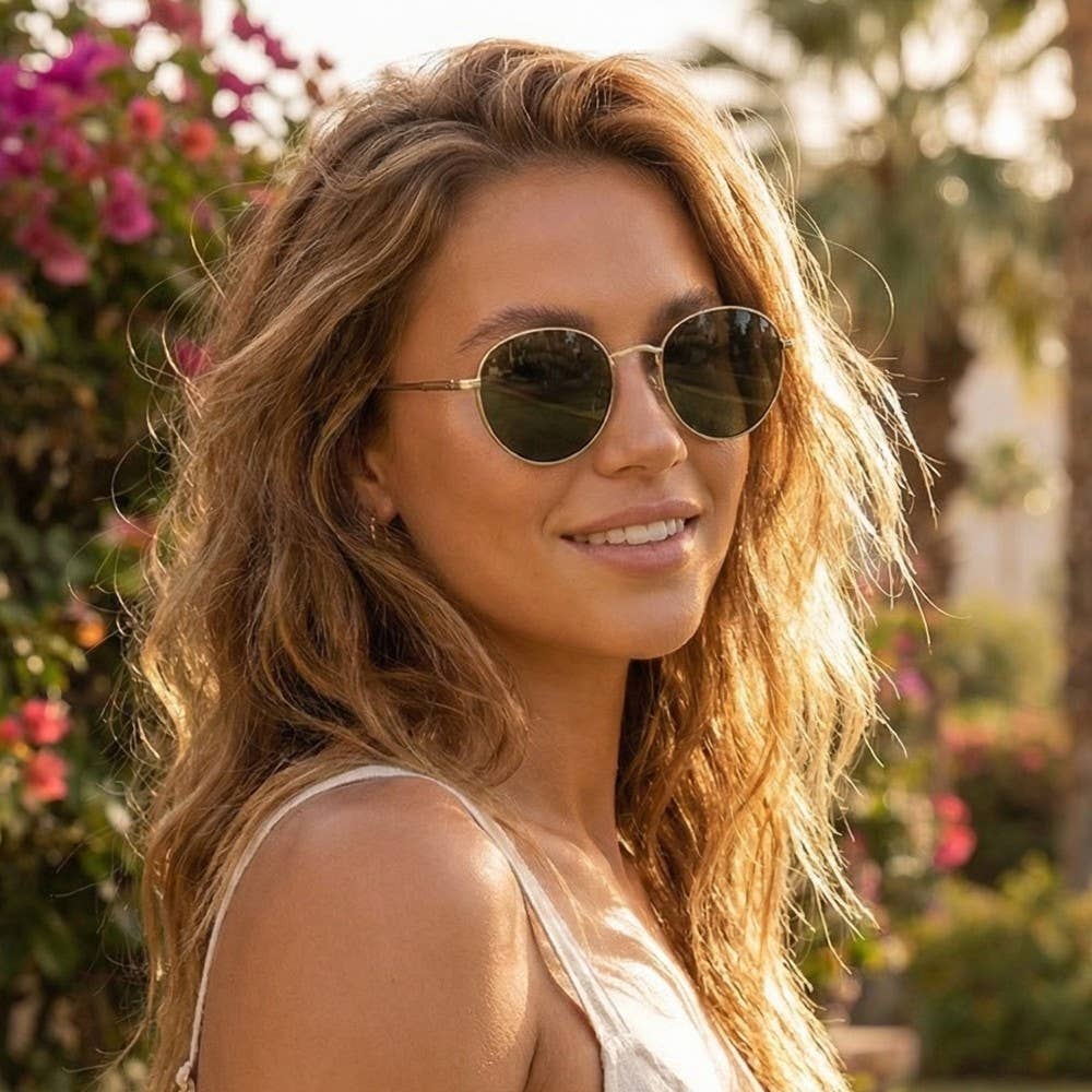 Thin Retro Fashion Sunglasses