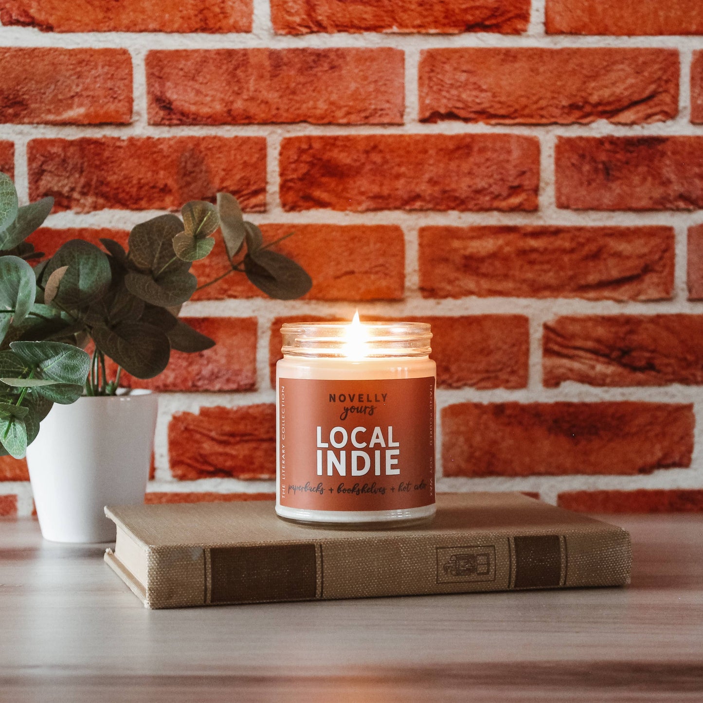 Local Indie Candle | Bookstore, Cozy Bookshop Fragrance