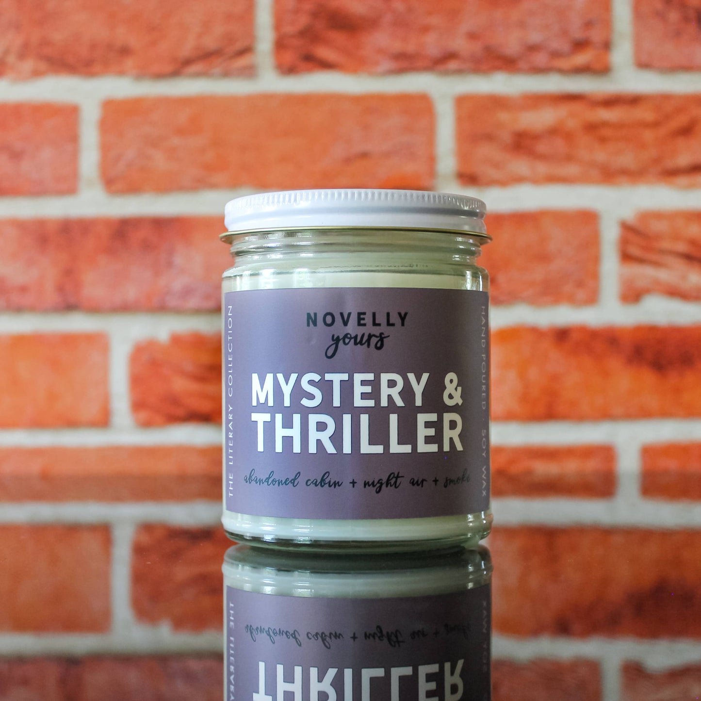 Mystery & Thriller candle | Suspense Themed Bookish Scent