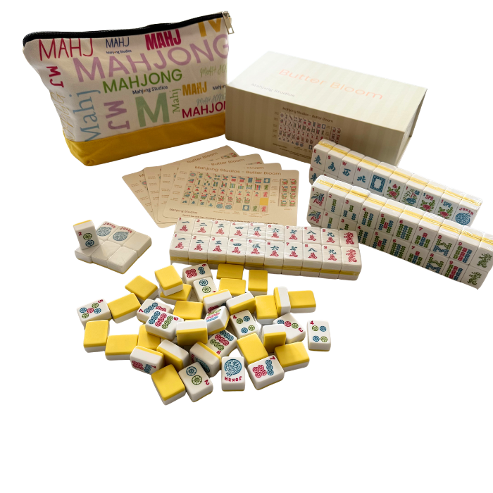 Mahjong Studios – American Mahjong Tile Set Ocean Bloom