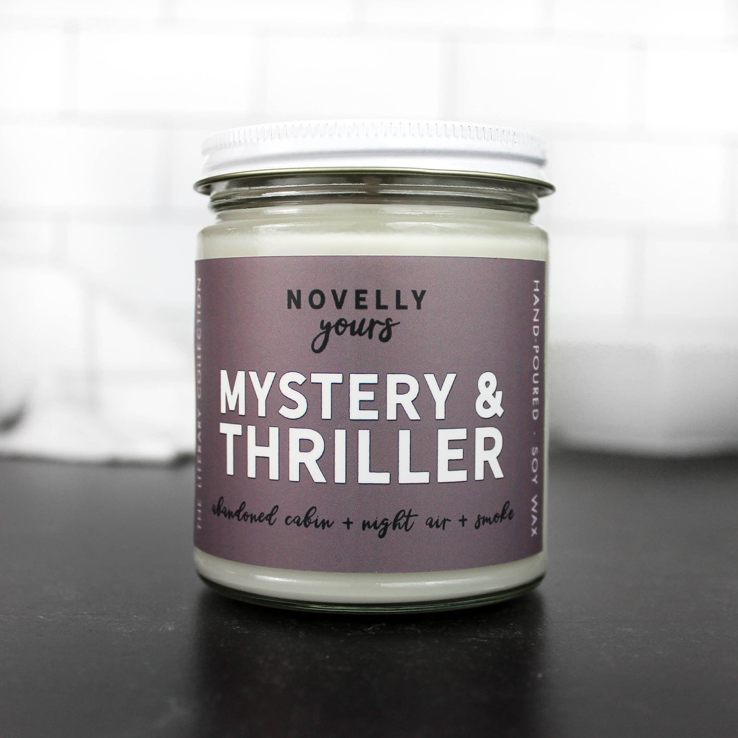 Mystery & Thriller candle | Suspense Themed Bookish Scent