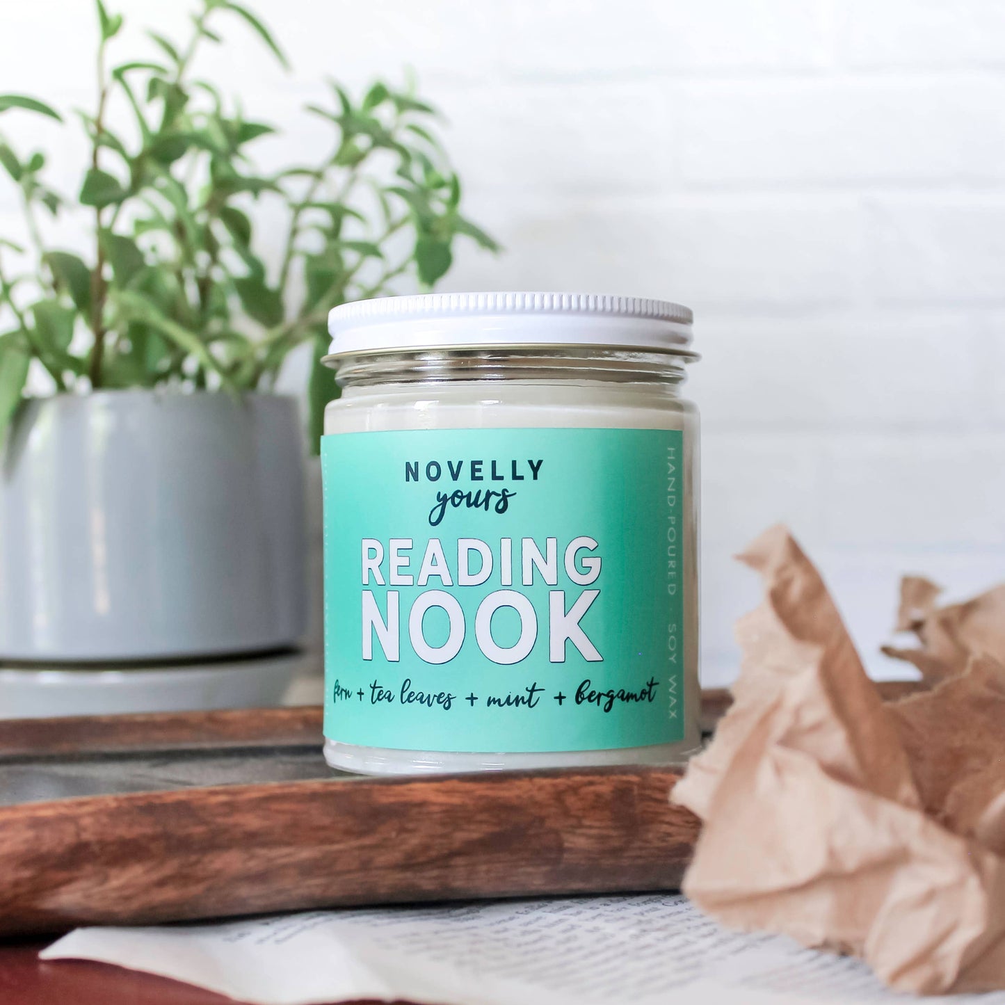 Reading Nook Candle | Book Lover candle & Reading Gift