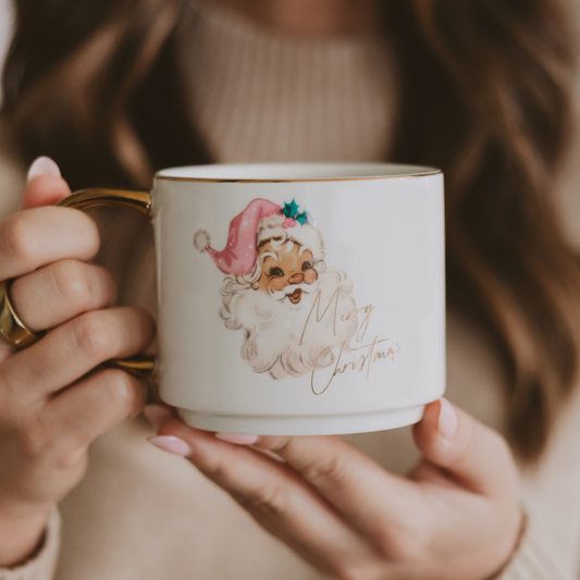 *NEW* Vintage Santa Coffee Mug - Christmas Decor & Gifts