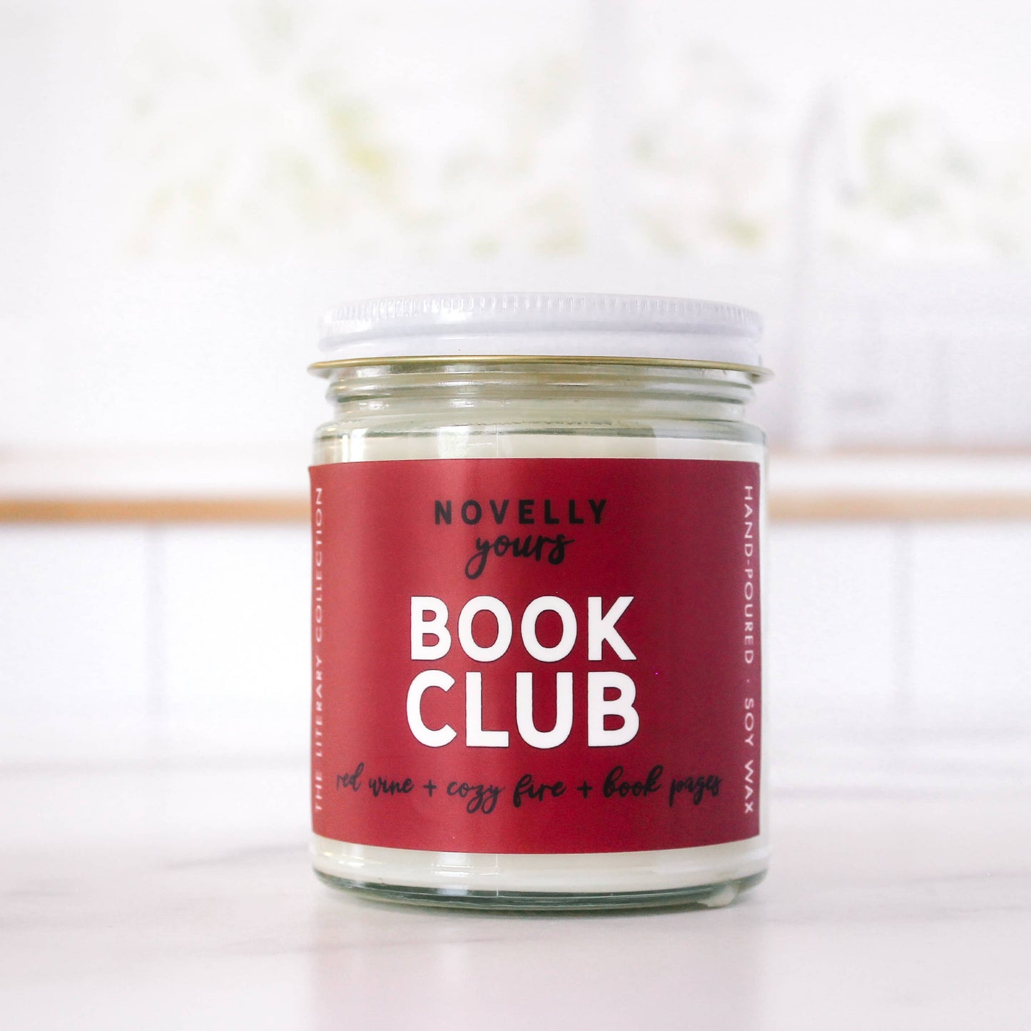 Book Club Candle | Cozy Scent for Readers & Wine Lovers