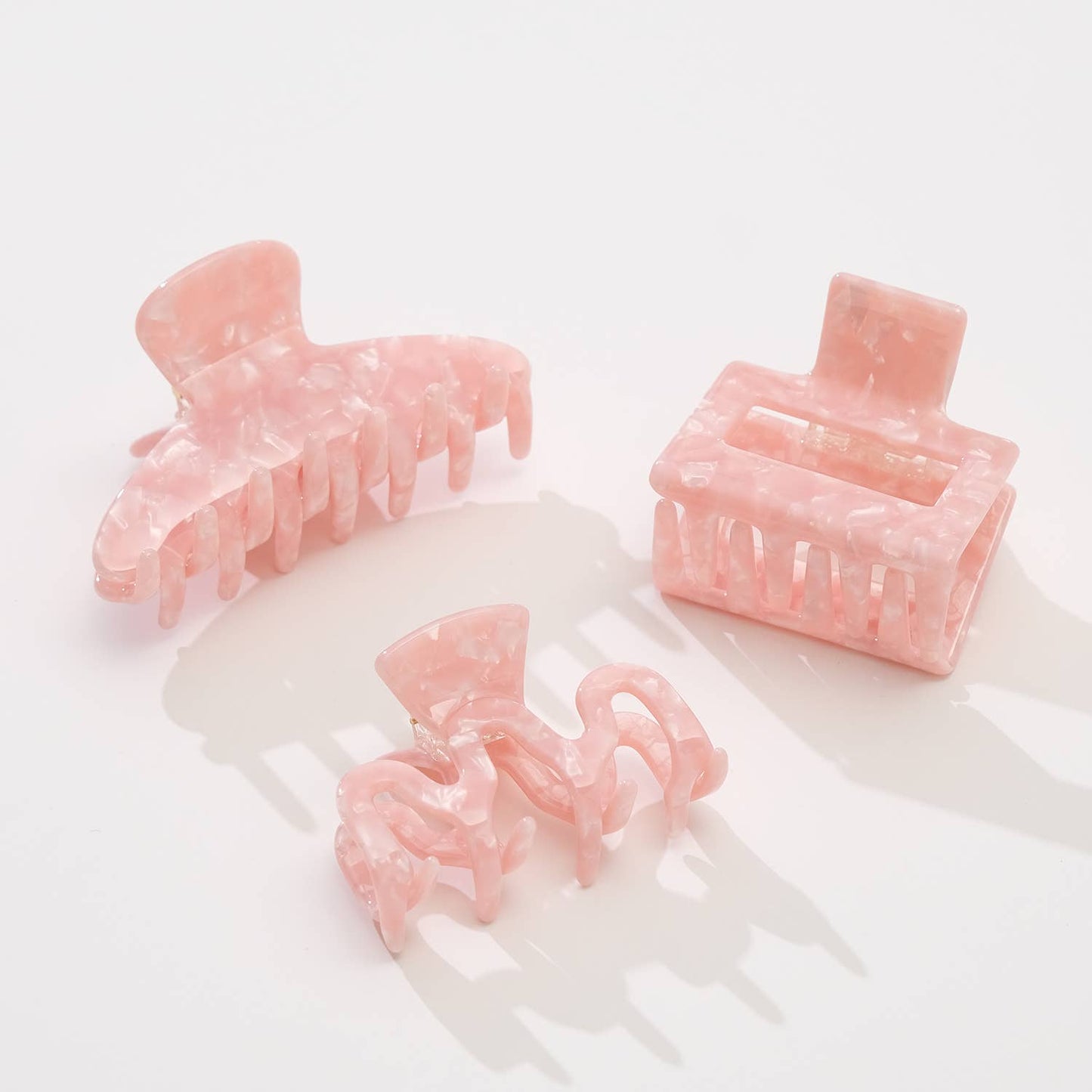 Saltwater Pink S/M - Assorted Claw Clips
