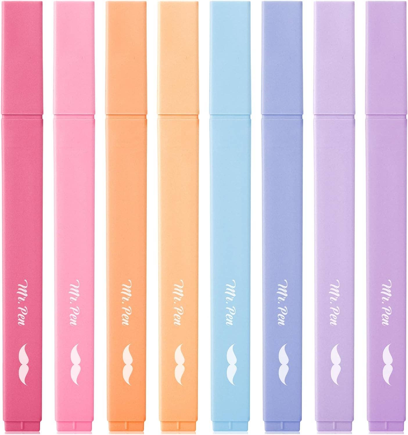Mr. Pen Aesthetic Highlighters Set of 8 Pcs