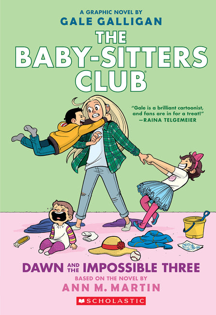 Dawn and the Impossible Three: A Graphic Novel (the Baby-Sitters Club #5) - Ingram